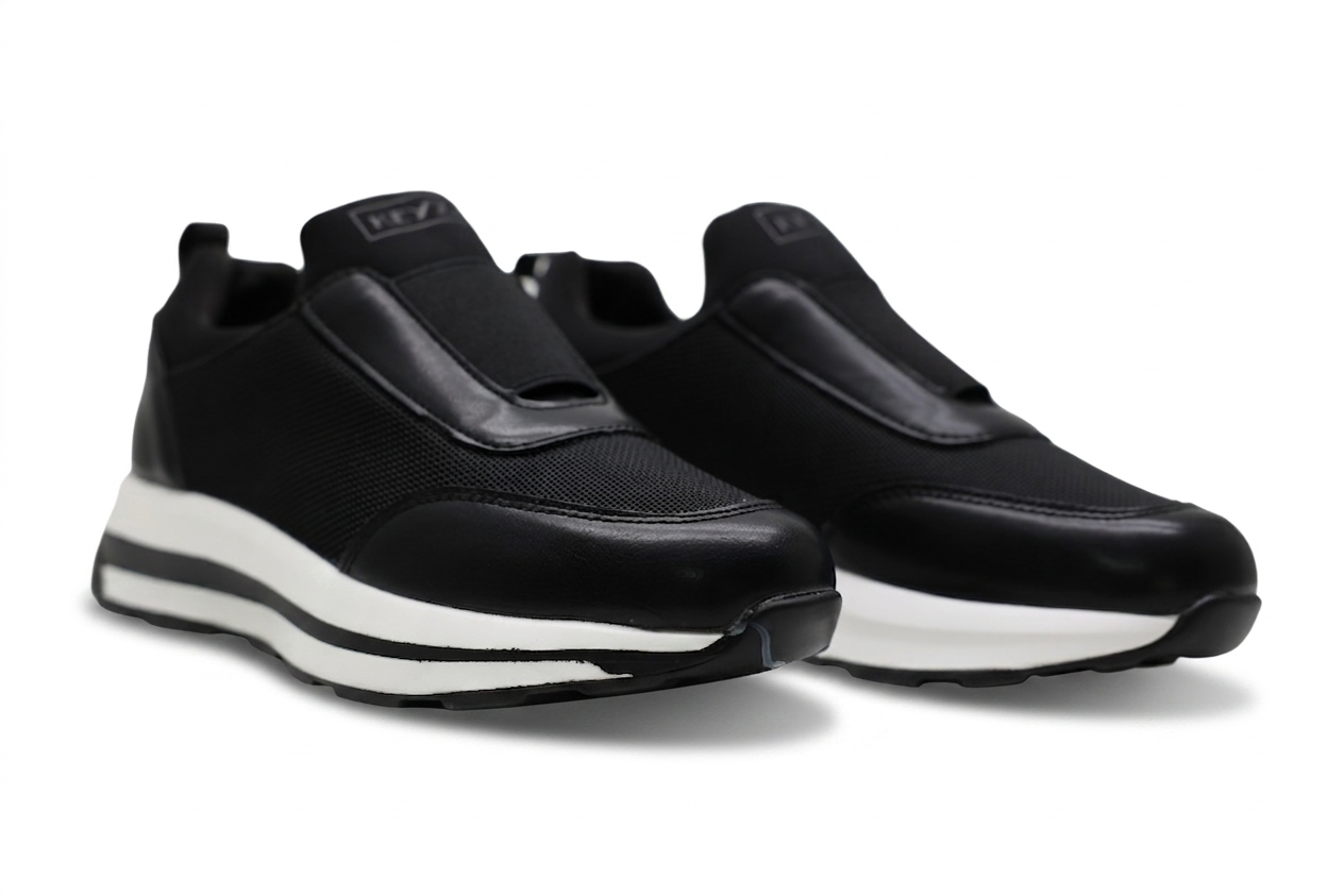 BASKETS CONFORTABLES – NOIR