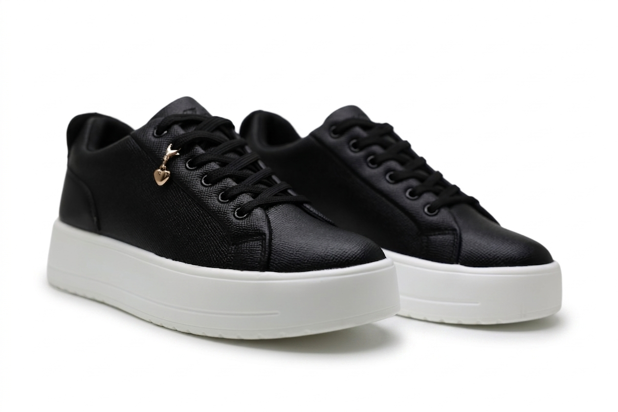 BASKETS CONFORTABLES – NOIR