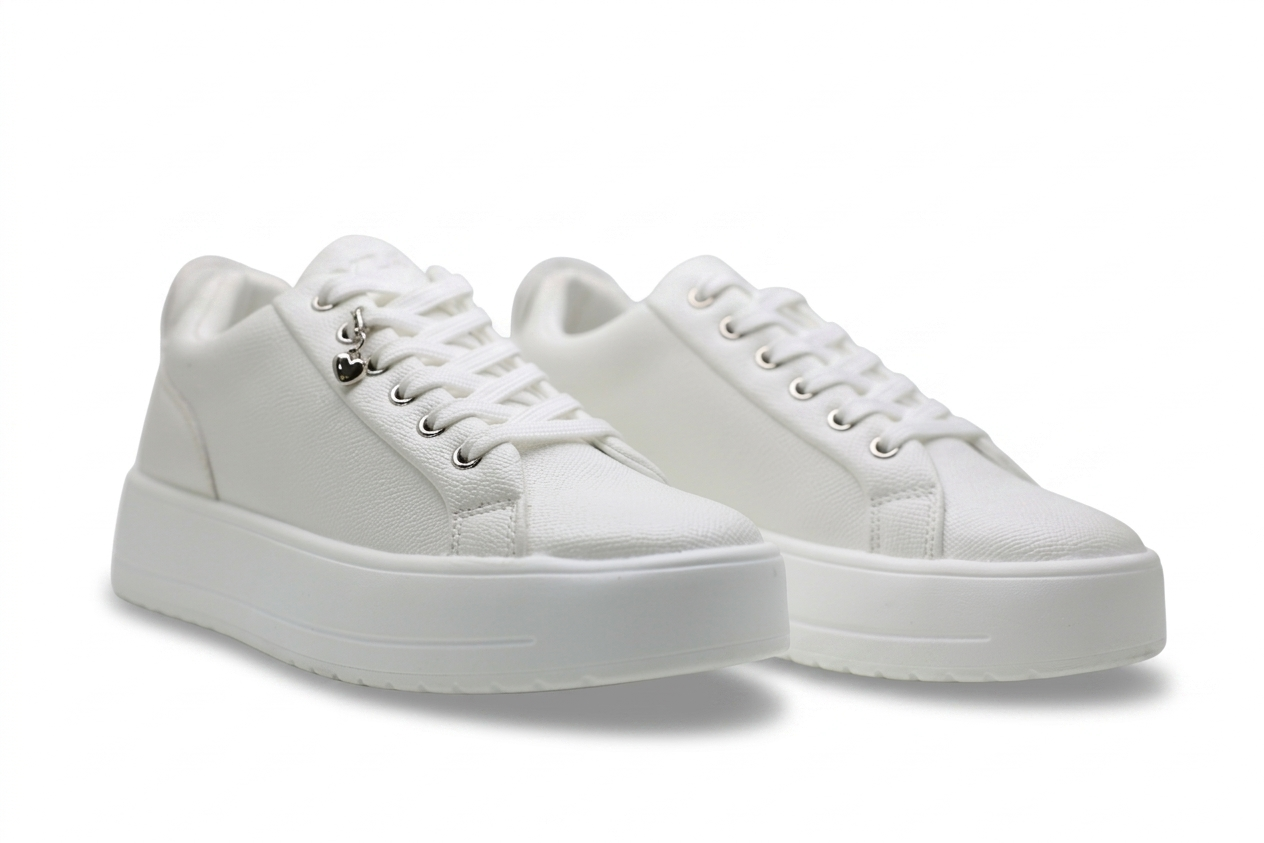 BASKETS CONFORTABLES – BLANC