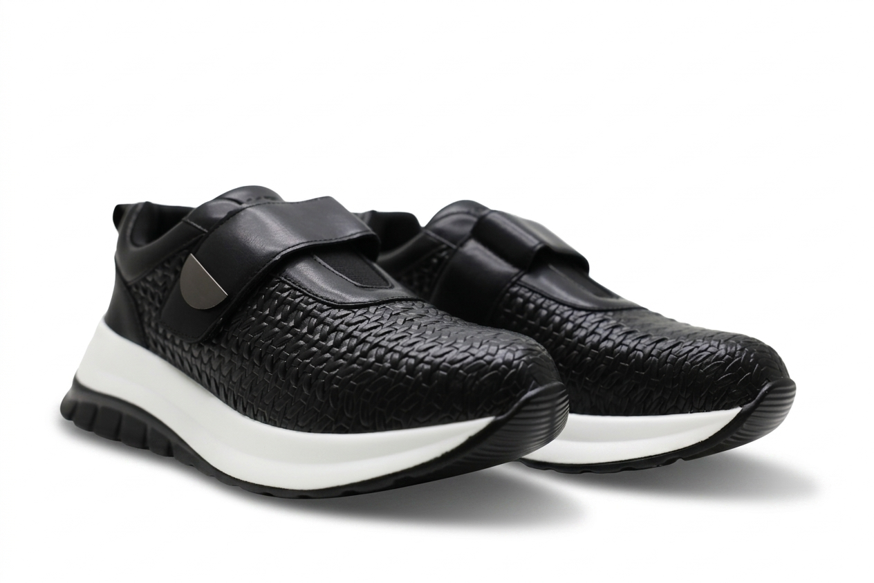 BASKETS CONFORTABLES – NOIR