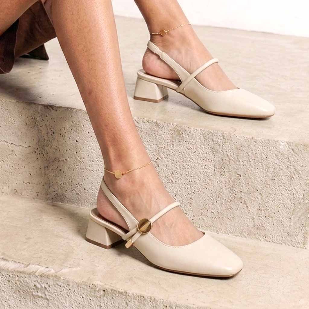 SANDALES CONFORTABLES – BEIGE