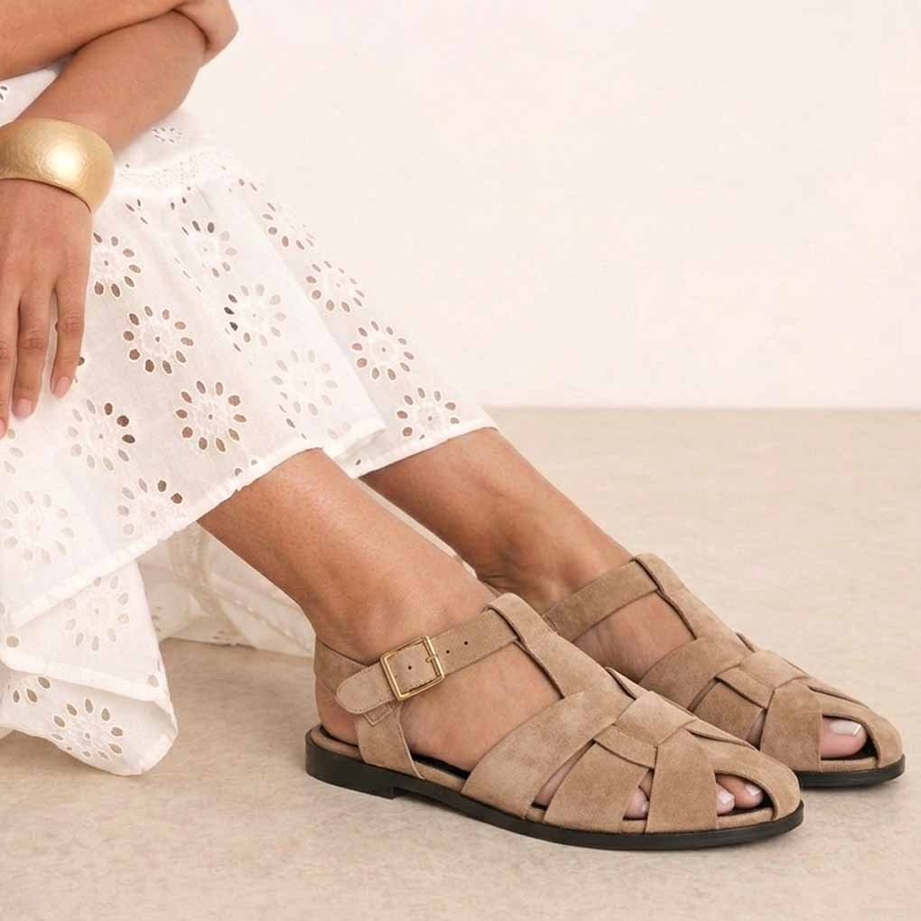 SANDALES SOUPLES – BEIGE