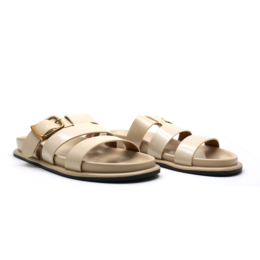 MULES SOUPLES – BEIGE