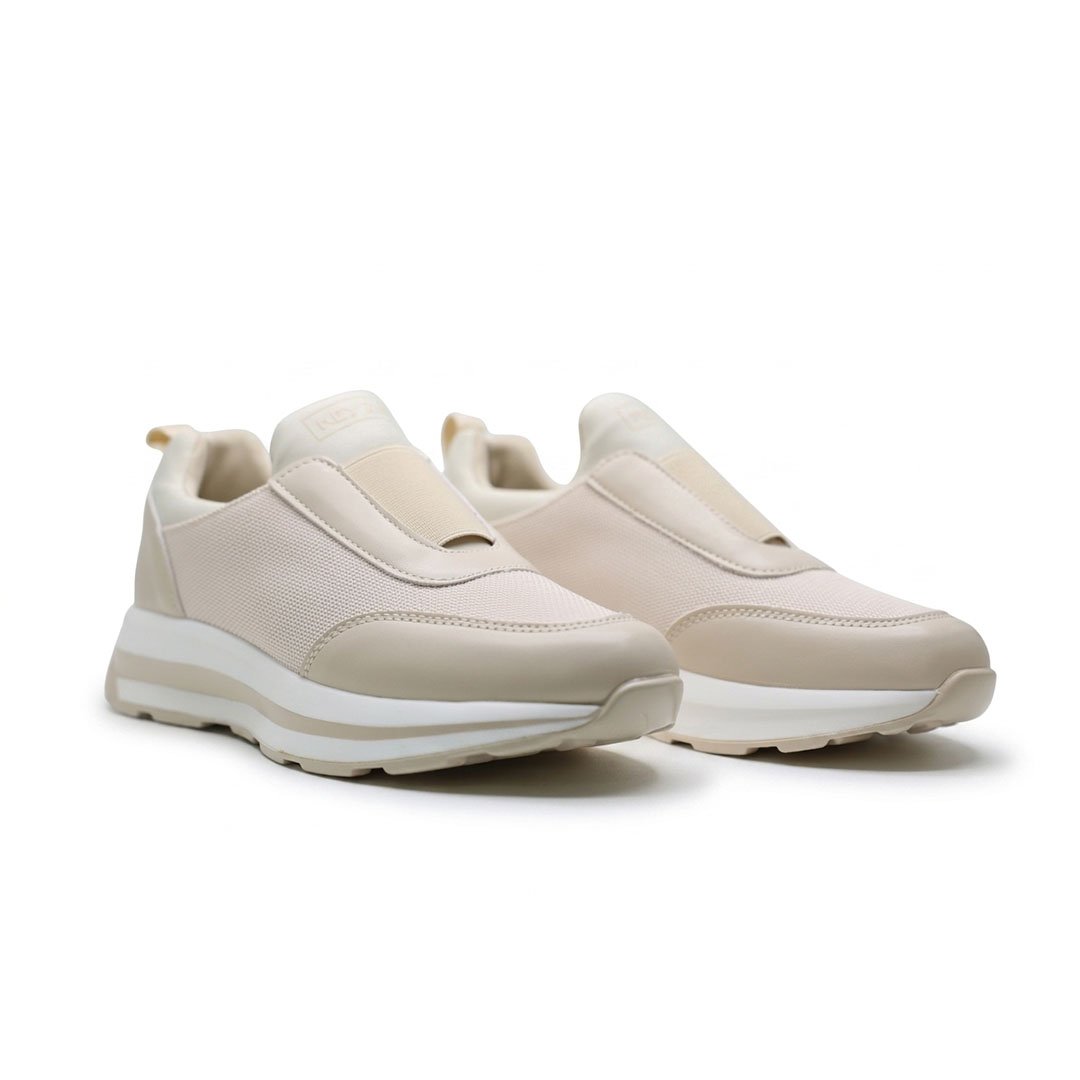 BASKETS CONFORTABLES – BEIGE