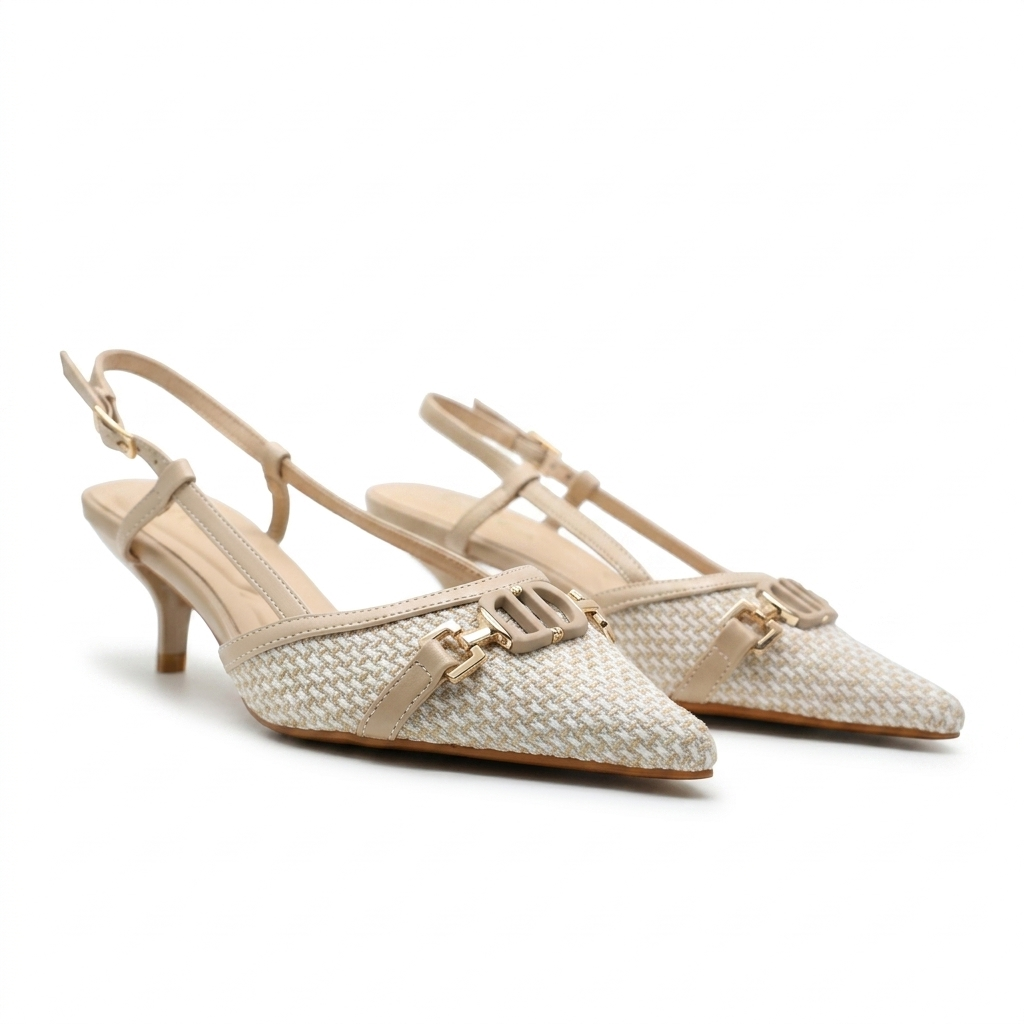 ESCARPINS CHIC – KAKI