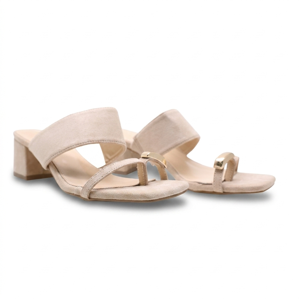 MULES DEMI TALON – KAKI