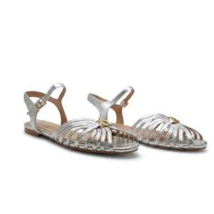 SANDALES PLATES CHIC - ARGENTÉ