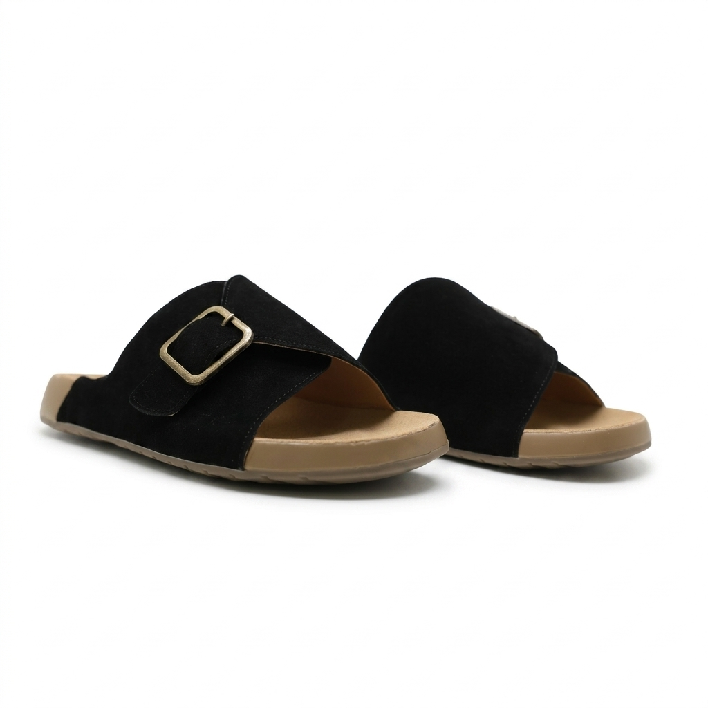 MULES SOUPLES – NOIR