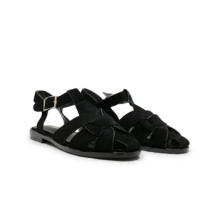 SANDALES SOUPLES - NOIR