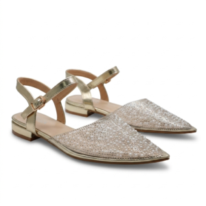 SANDALES BOUT POINTU - CAMEL