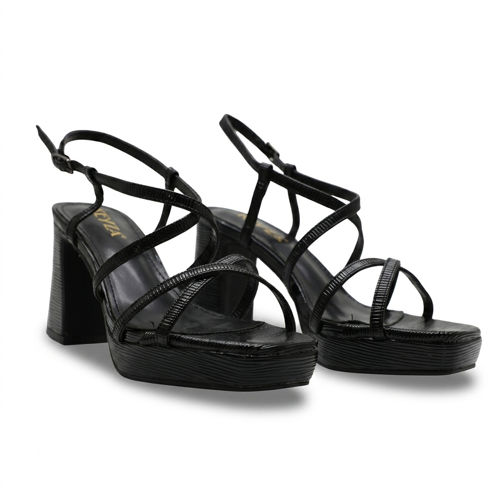 SANDALES SOIRÉES – NOIR