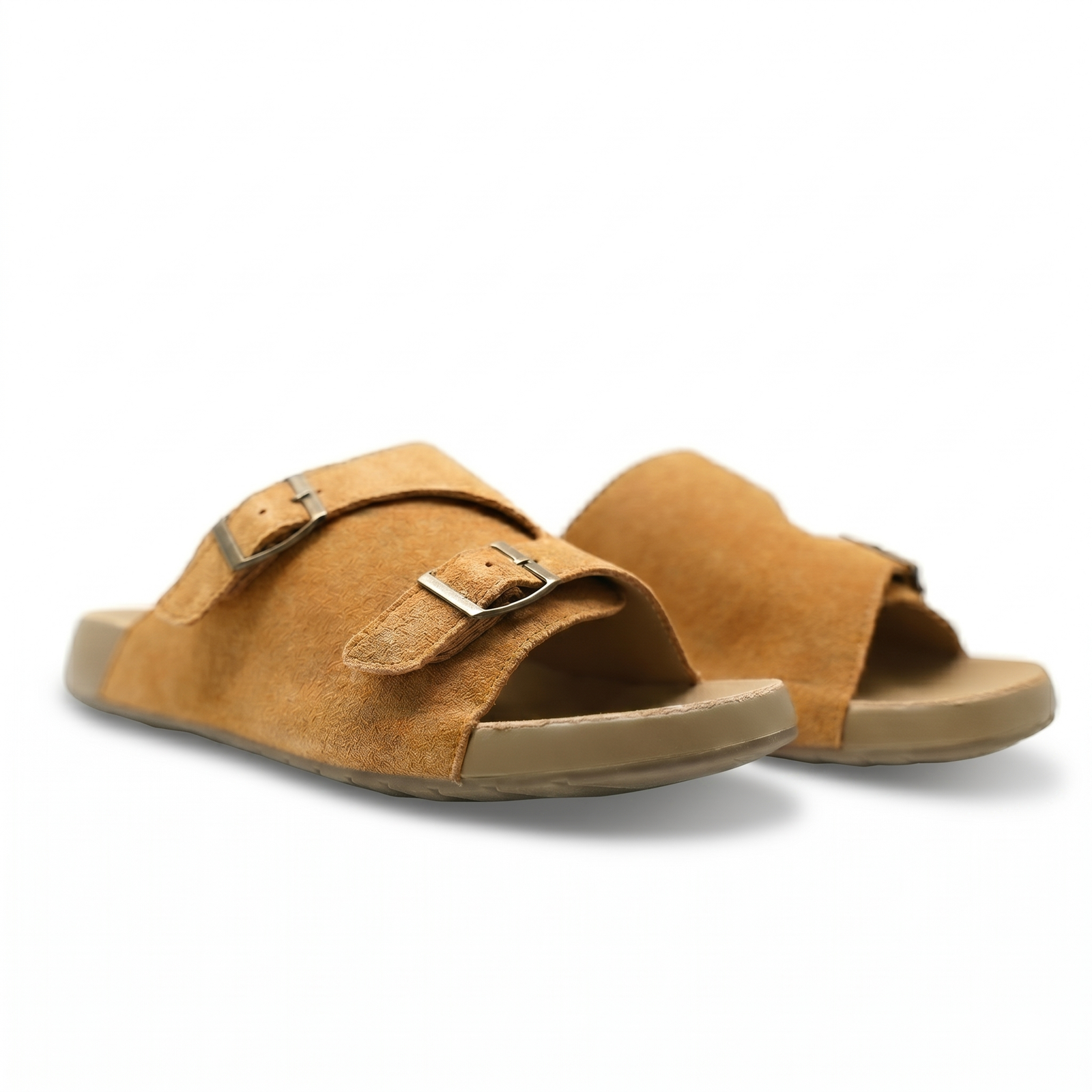 MULES SOUPLES – CAMEL
