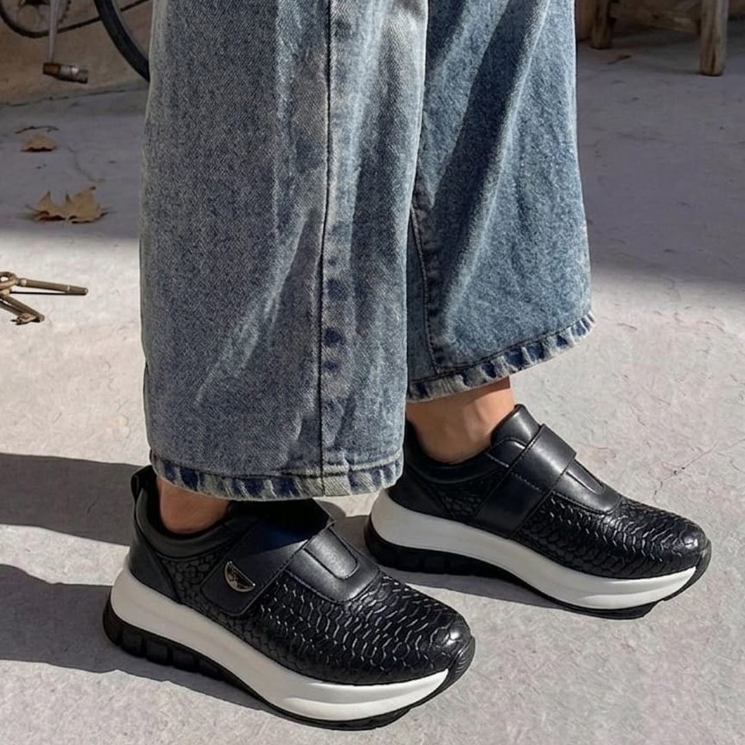 BASKETS CONFORTABLES – NOIR