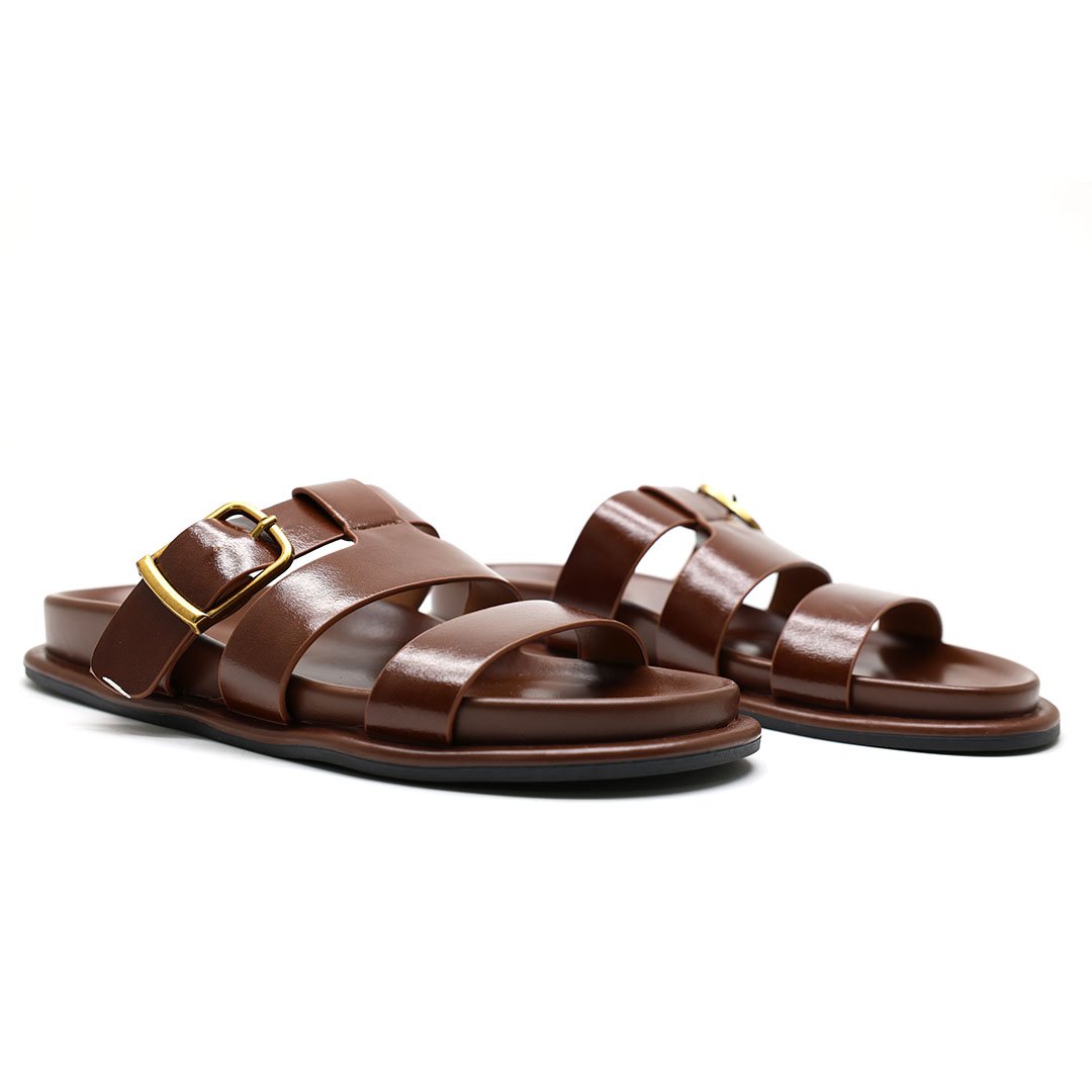 MULES SOUPLES – CAMEL