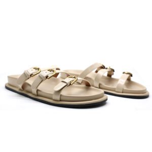 MULES SOUPLES - BEIGE