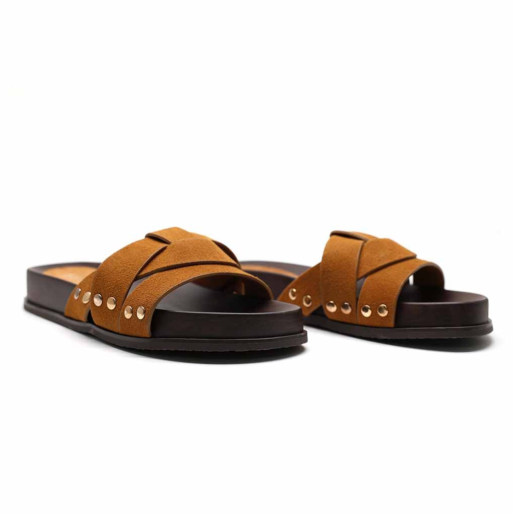 MULES PLATES- CAMEL