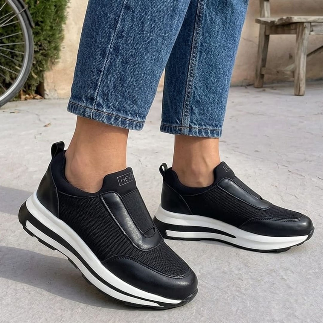 BASKETS CONFORTABLES – NOIR