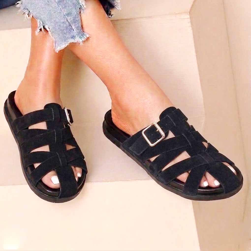 MULES SOUPLES – NOIR