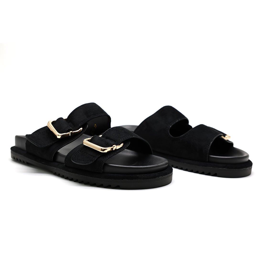 MULES SOUPLES – NOIR