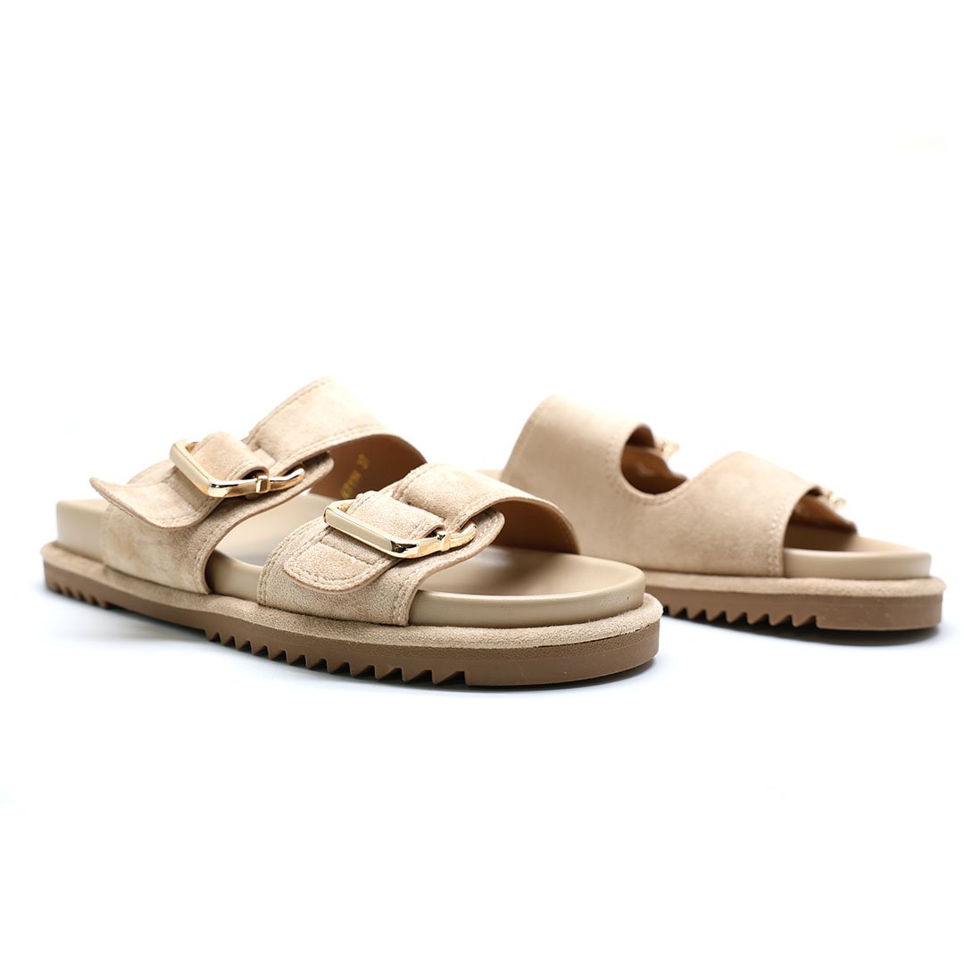 MULES SOUPLES – BEIGE