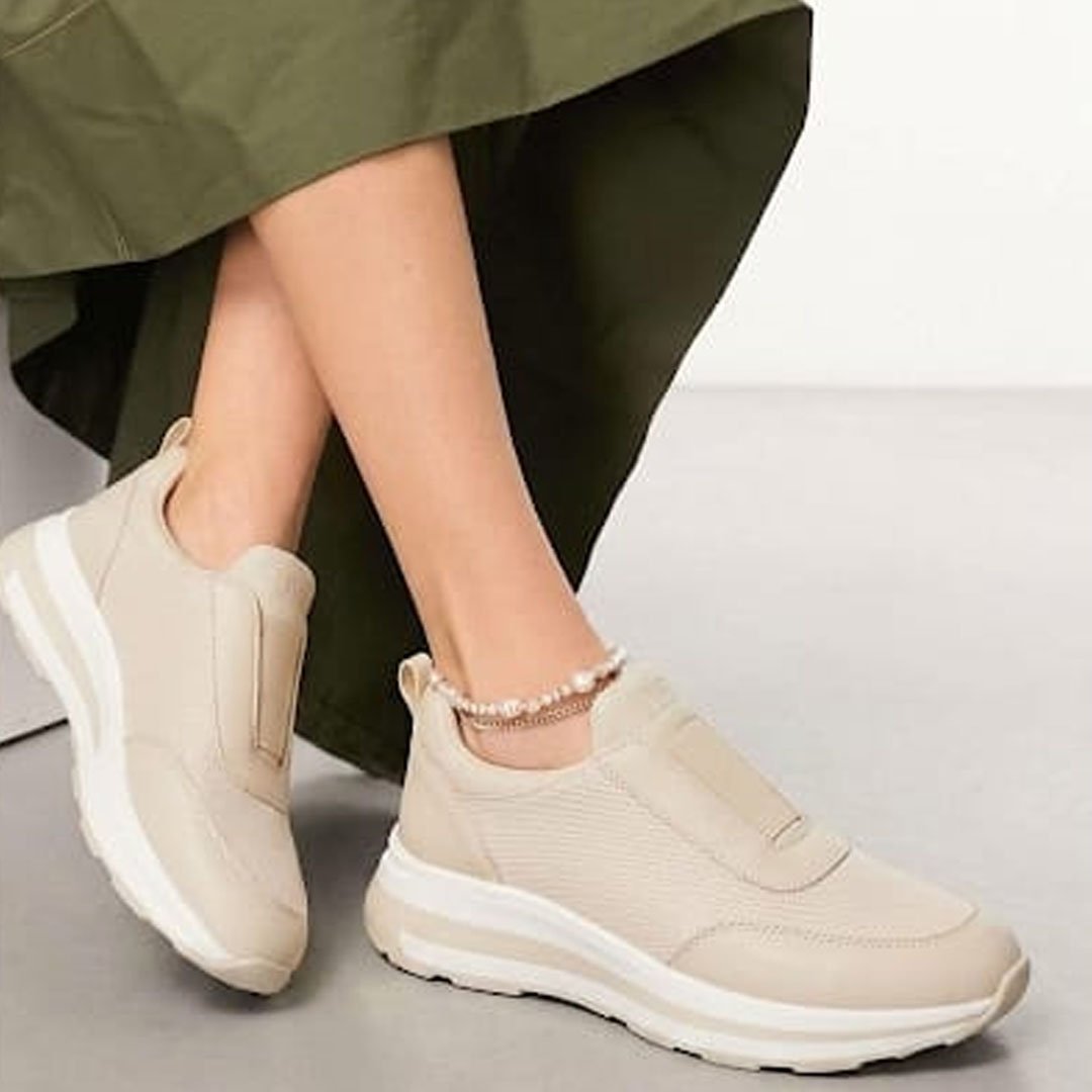 BASKETS CONFORTABLES – BEIGE