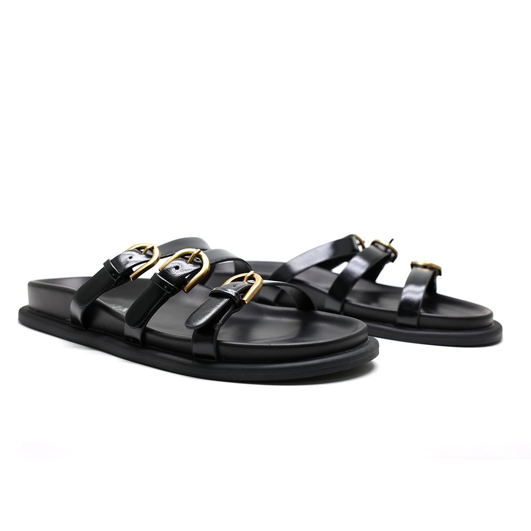 MULES SOUPLES – NOIR