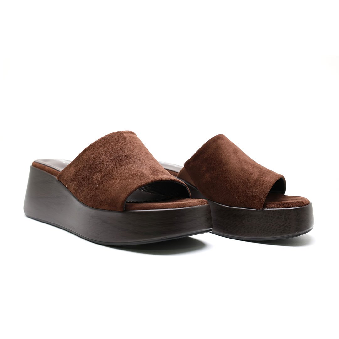 MULES COMPENSÉES – MARRON