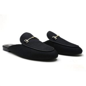 BABOUCHES CONFORTABLES - NOIR