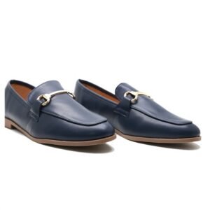 BALLERINES CONFORTABLES - BLEU-MARINE