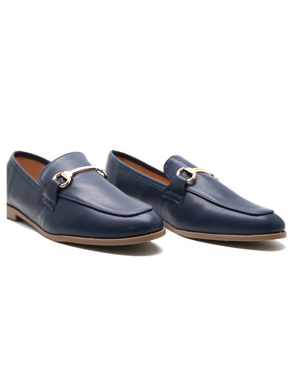 BALLERINES CONFORTABLES – BLEU-MARINE