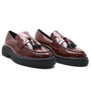 CHAUSSURES CONFORTABLES - BORDEAU