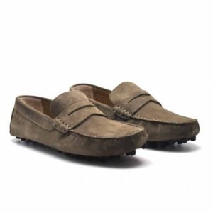 MOCASSINS CONFORTABLES - VERT