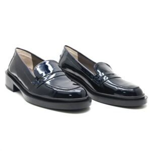 CHAUSSURES EN CUIR  - BLEU
