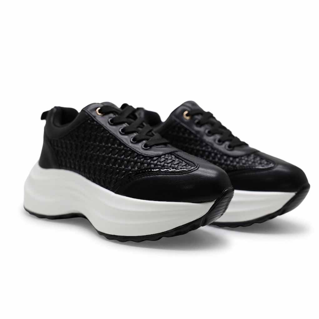 BASKETS CONFORTABLES – NOIR