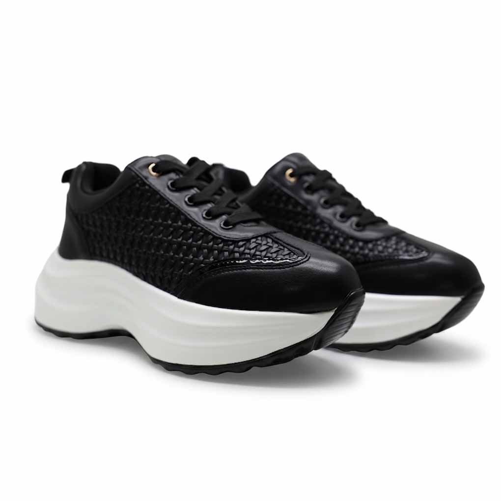 BASKETS CONFORTABLES – NOIR