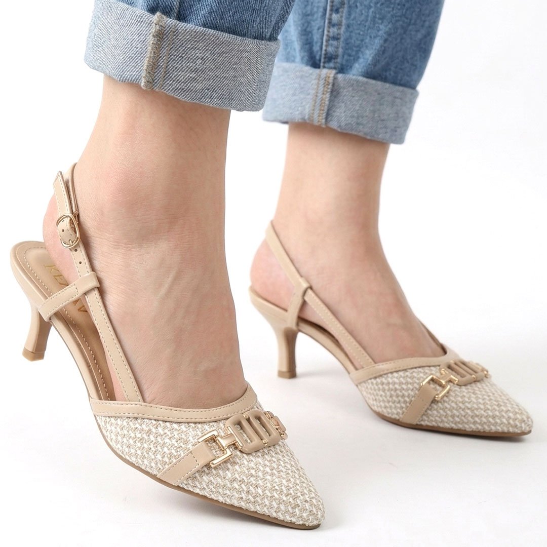ESCARPINS CHIC – KAKI