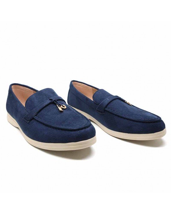 Mocassins souples – BLEU-MARINE