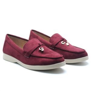 Mocassins souples - BORDEAU