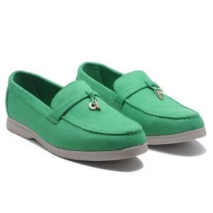 Mocassins souples - VERT
