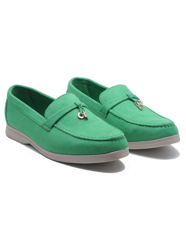 Mocassins souples – VERT