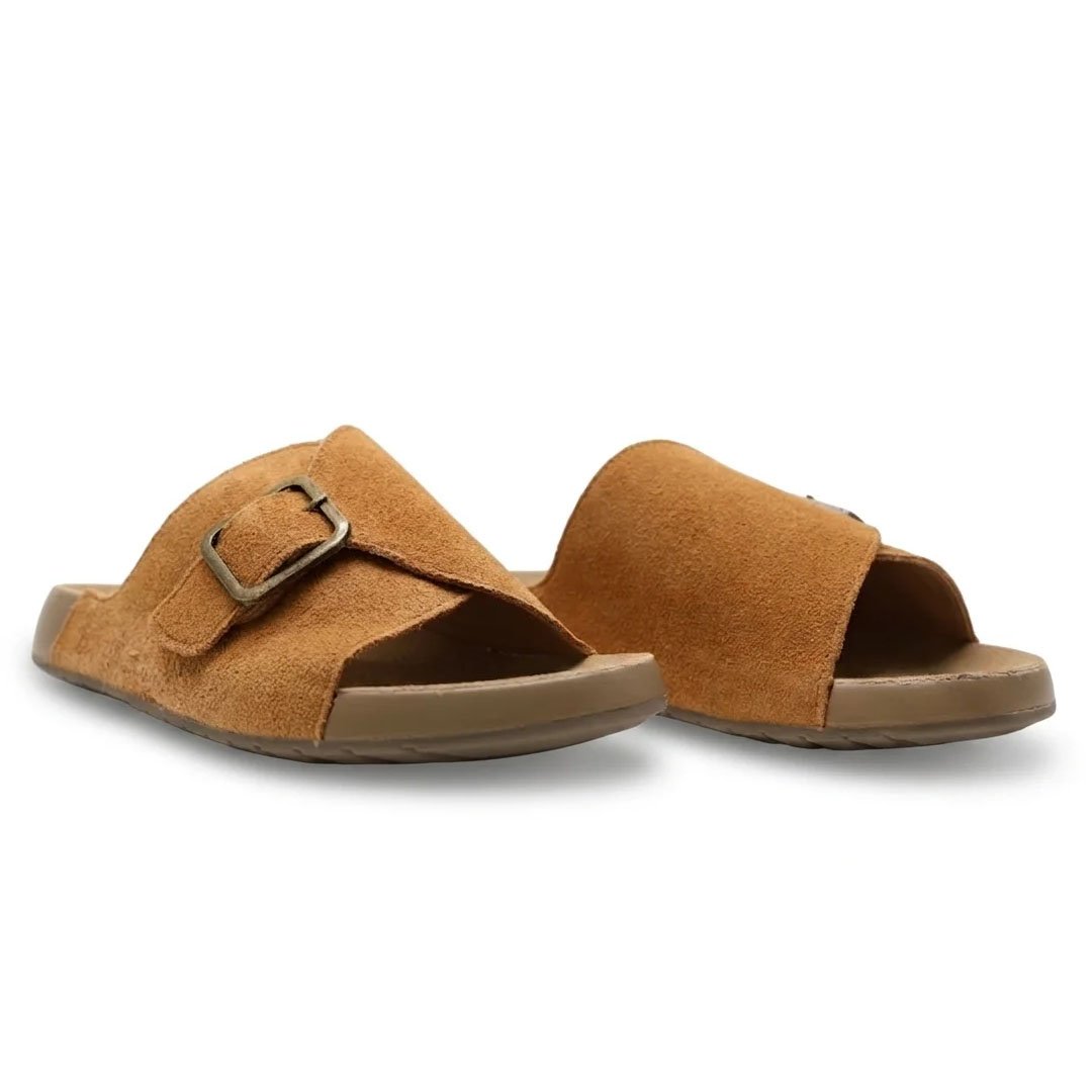MULES SOUPLES – CAMEL