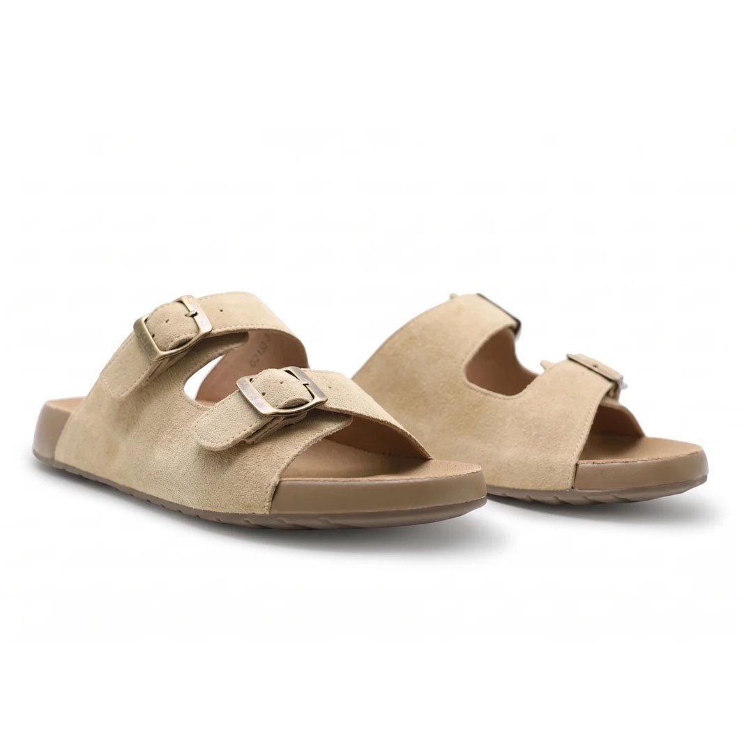 MULES SOUPLES – BEIGE