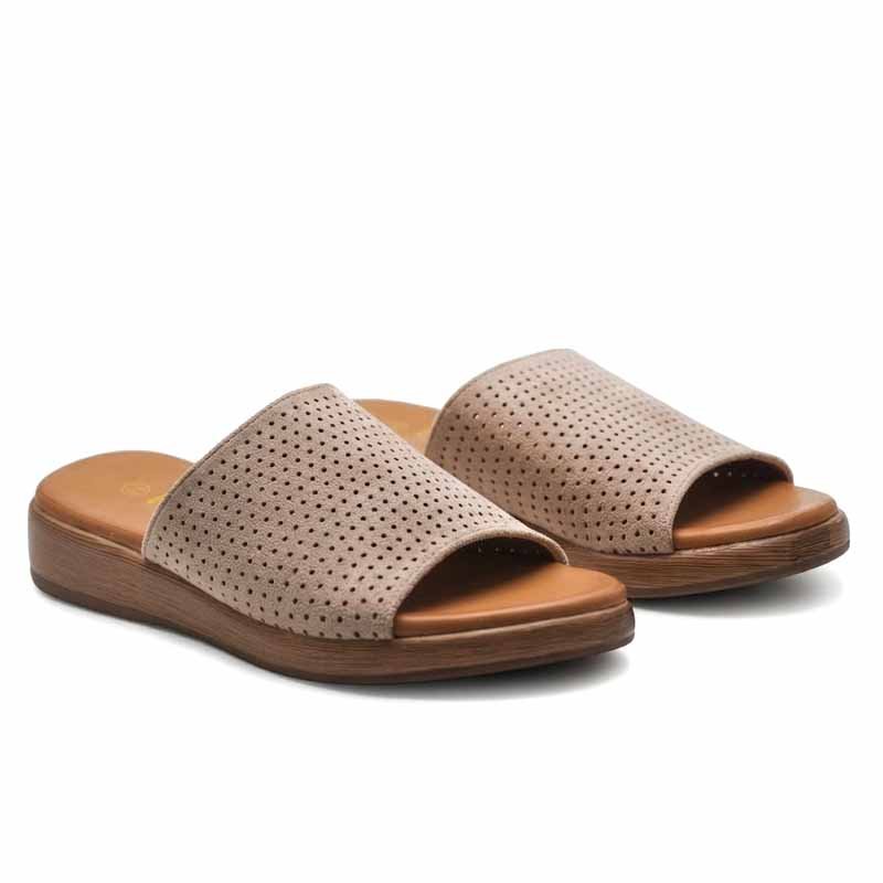 MULES SOUPLES – KAKI