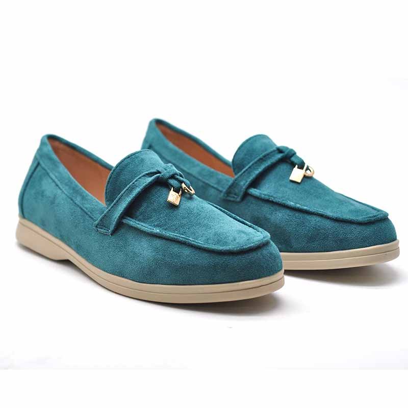 Mocassins Classiques légers – VERT-PETROL