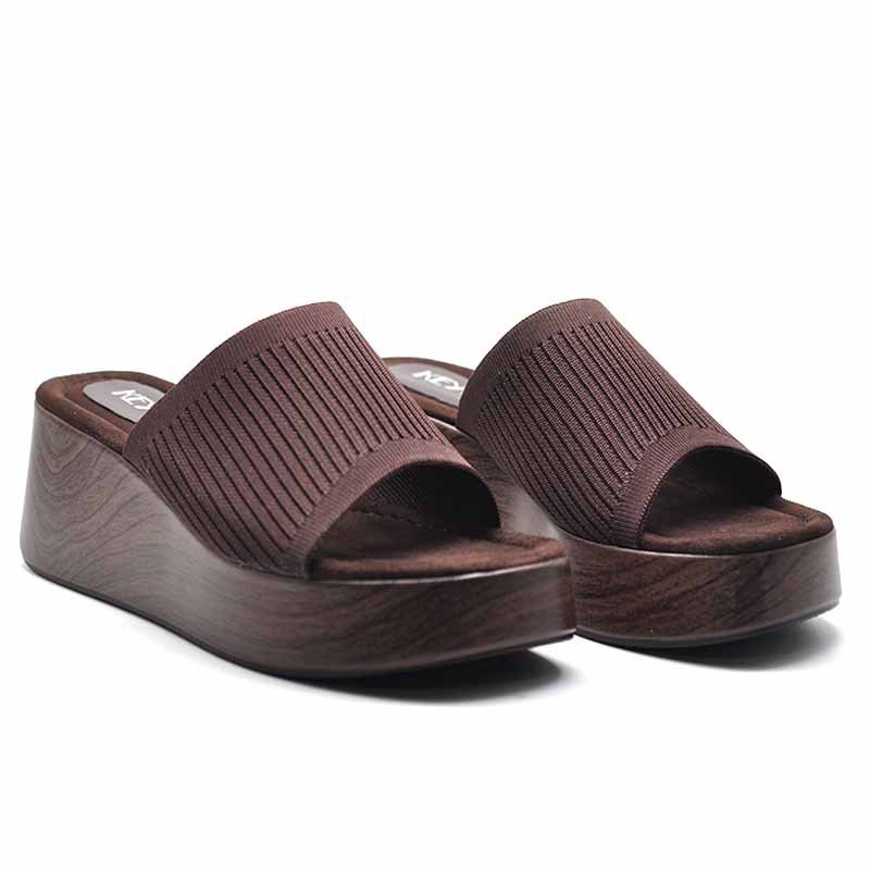 MULES COMPENSÉES – MARRON